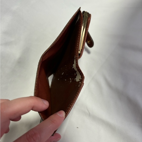 Louis Vuitton Brown and Tan Monogram Card Holder - Picture 7 of 14